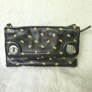 Marc Jacobs Lemon Twilo Black Crossbody Bag